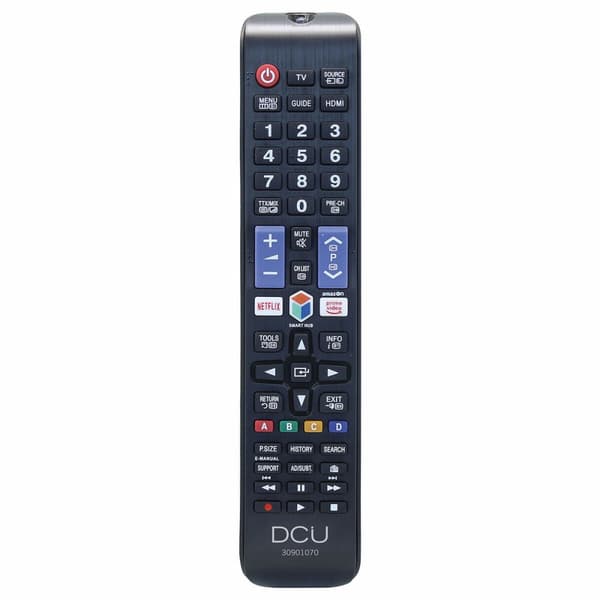Universal fjernbetjening DCU Sort