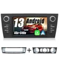 Miniatyrbild 1 av 6: AWESAFE 4G Android 13 Bilradio 4GB+64GB för BMW Series 3 E90 E91 E92 E93 med Carplay Android Auto 7-tumsskärm GPS