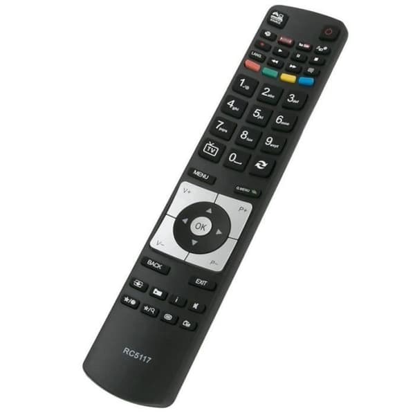 Ersättnings-TV-fjärrkontroll RC5117 för Hitachi 50HYT62UH 42HYT42U RC5111 RC5118 RC5116-fjärrkontroll