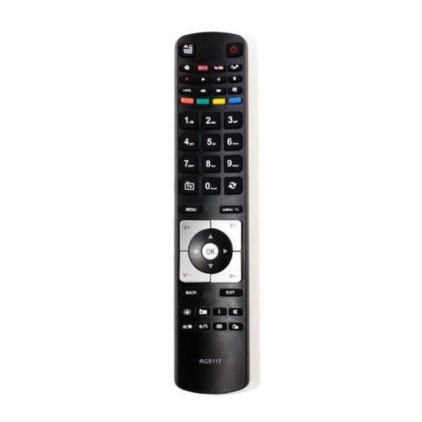 Ersättnings-TV-fjärrkontroll RC5117 för Hitachi 50HYT62UH 42HYT42U RC5111 RC5118 RC5116-fjärrkontroll