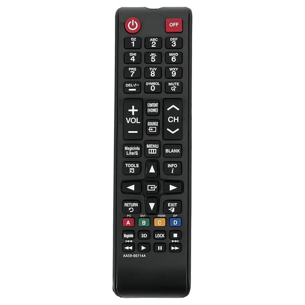TV fjärrkontroll Ersättning för AA59-00714A Samsung TV