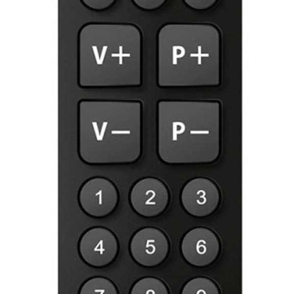 Universalfjärrkontroll - Allmänna villkor - FIDELIO Easy 5 - Stora knappar - Flera märken - Utan programmering