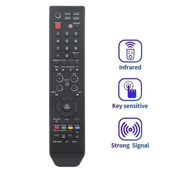 TV fjärrkontroll Ersättning för BN59-00599A Samsung TV