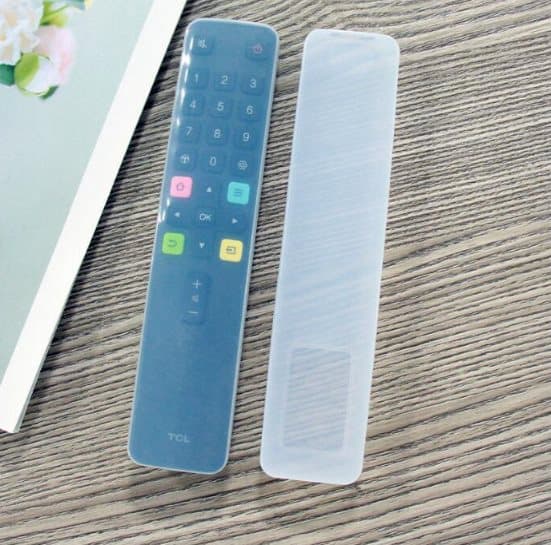 INF Fjernkontrollveske - Silikondeksel Universal TCL long remote control