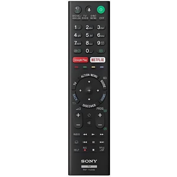 Fjärrkontroll - SONY - RMF-TX200E - Enkel fjärrkontroll - Svart Svart
