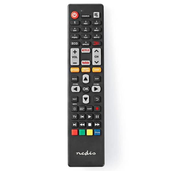 Nedis TVRC40TCBK - Ersättningsfjärrkontroll för TCL/Thomson TV
