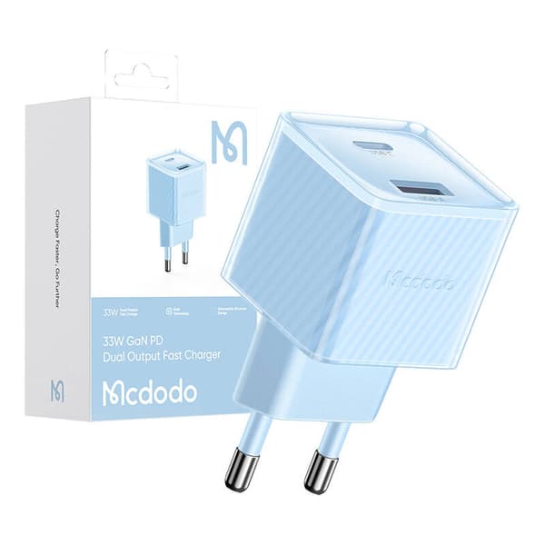 McDodo CH-4152 33W netoplader (blå)