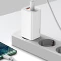 Miniatyrbillede 10 af 11: Hurtig rejseoplader Baseus GaN2 Lite USB+C 65W EU (hvid)