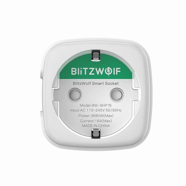 Smart fatning Blitzwolf BW-SHP15, ZigBee, 3680W