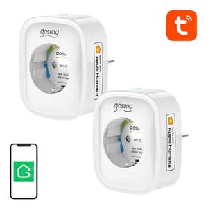 Älykäs pistorasia WiFi Gosund SP1-H (2 kpl) (HomeKit) 16A