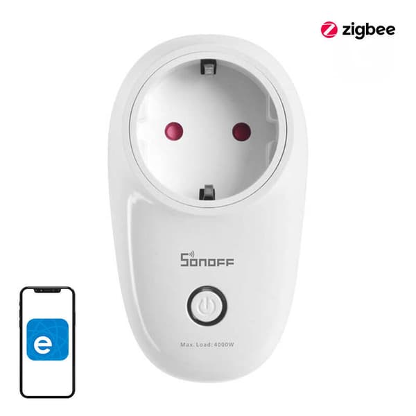 Smart plug ZigBee Sonoff S26R2TPF (Typ F)
