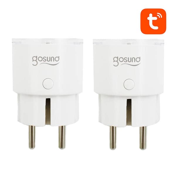 Smart plug WiFi Gosund SP111 3680W 16A, Tuya 2 kpl