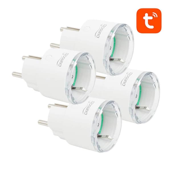 Smart stik WiFi Gosund SP111 3680W 16A, Tuya 4-pak