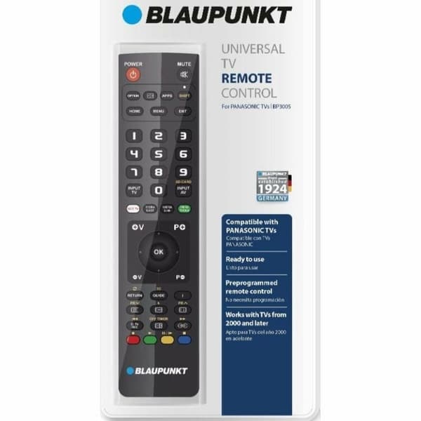 Universal Fjärrkontroll Blaupunkt BP3005 Panasonic