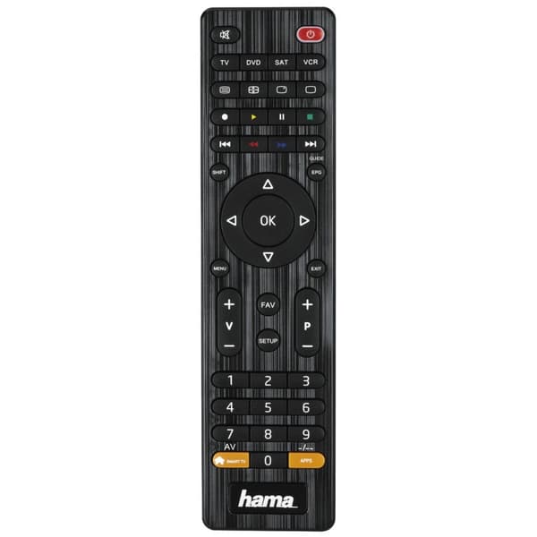 Universal Fjärrkontroll Hama 00221052 Svart