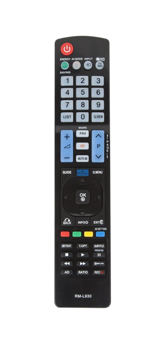Yleiskaukosäädin LCD/LED 3D LG:lle