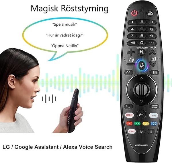 Universal TV-Fjernbetjening - LG Smart TV