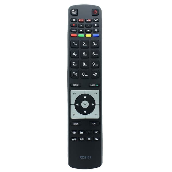 Erstatning av fjernkontroll for RC5117 For Hitachi TV