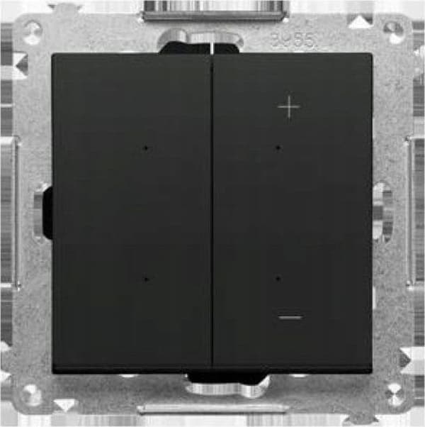 Kontakt-simon - TESRGB1W.01/149 - Dimmer 55 RGB DIMMER för RGBW band, modul styrd av smartphone, matt svart
