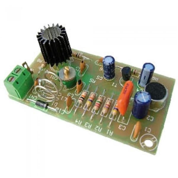 Mini FM-sändarmodul - CEBEK - FM-1 - 50m räckvidd - Integrerad mikrofon