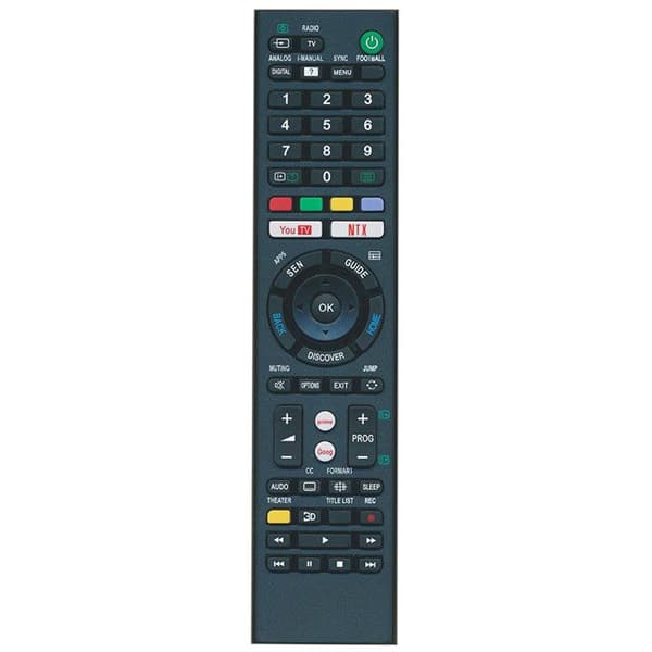 TV-fjärrkontroll dedikerad Sony Mbg 1717