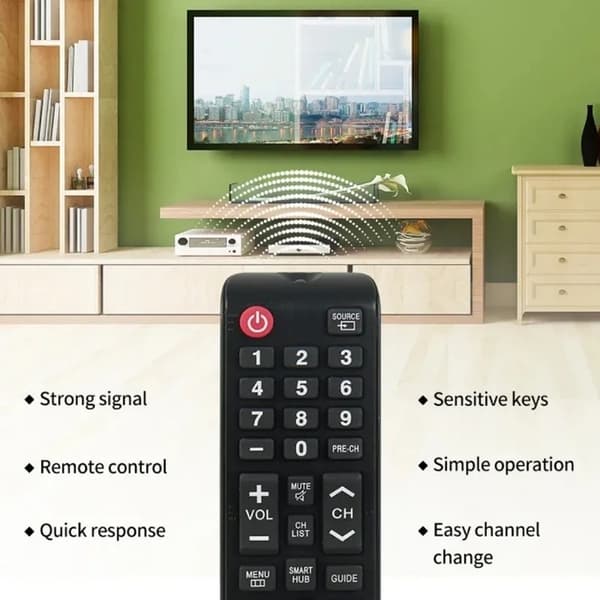 Fjärrkontroll Ersättning för BN59-01199F För Samsung TV