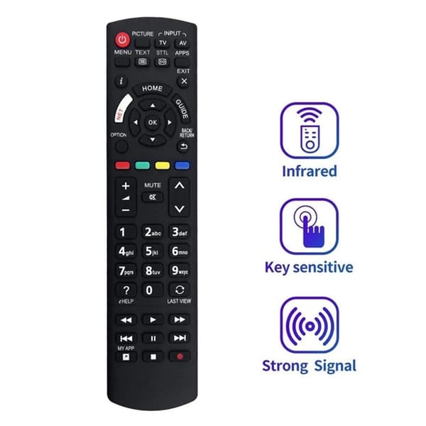 Udskiftning af fjernbetjening til N2QAYB001180 til Panasonic TV