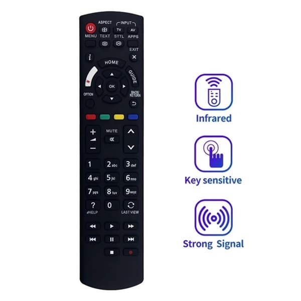 Fjärrkontroll Ersättning för N2QAYB001109 För Panasonic TV