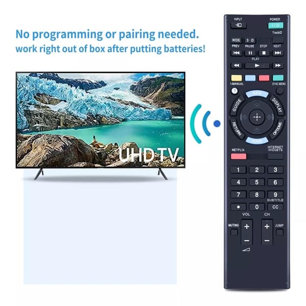 Fjärrkontroll Ersättning för RM-YD073 För Sony TV
