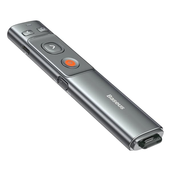 Baseus laser pointer fjärrkontroll PC (utan batteri) - Grå