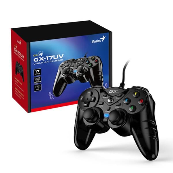 Spelkontroll Genius Gx-17uv PC Windows och Playstation 3 USB