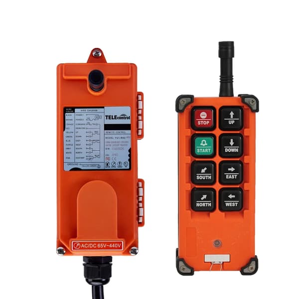 Industriel Fjernbetjening, 100 Meter Betjeningsområde, IP65 Beskyttelse,F21-E1B 65-440V