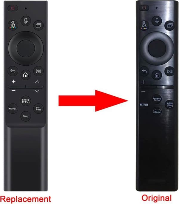 Röstkontroll Ersatt För Samsung Qn95B Neo Qled 4K Smart Tv Qe55Qn95Bat Qe55Qn95Batxxu Qe65Qn95Bat Qe65Qn95Batxxu Qe75Qn9