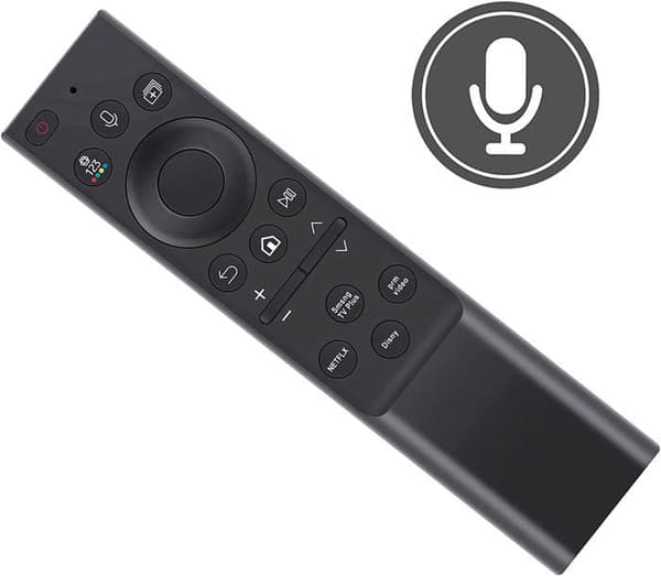 Röststyrd Fjärrkontroll Ersatt Passar För Samsung Q80B Qled 4K Quantum Hdr 1500 [1000] Smart Tv (2022) Qe50Q80Bat Qe50Q80Batxxu