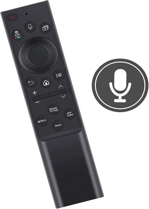 Röststyrd fjärrkontroll ersatt för Samsung Qn90B Neo Qled 4K Smart Tv Qe43Qn90Bat Qe43Qn90Batxxu Qe50Qn90Bat Qe50Qn90Batxxu Qe55Qn9