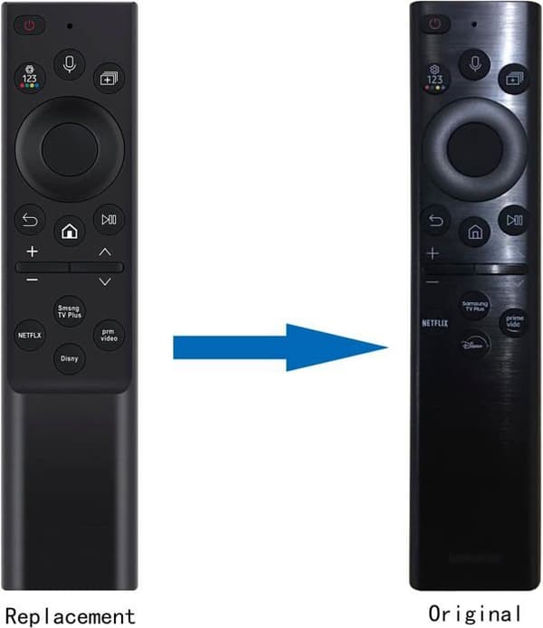 Ersättningsröstkontroll BN59-01385B för Samsung Q60B Q65B Q70B Q75B Q80B QN85B QN900B QN90B QN95B S95B The Frame The Serif