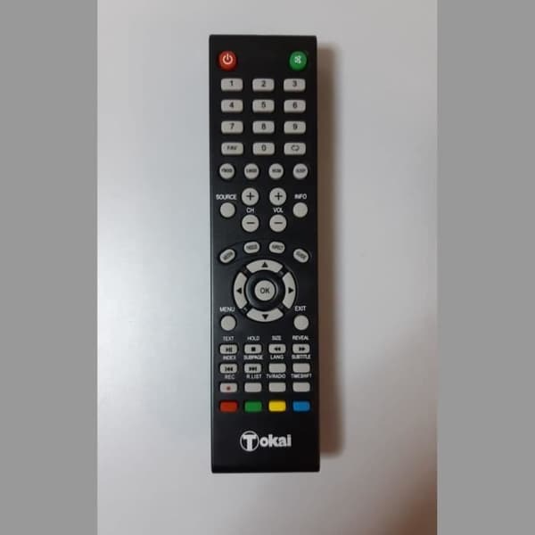 Tokai. Original fjärrkontroll för TOKAI TTE40B5944K TV. Ny. Levereras utan batterier.