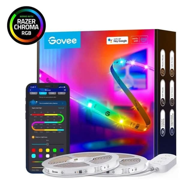 Govee H619C RGB Smart Wi-Fi + Bluetooth 10M LED Strip