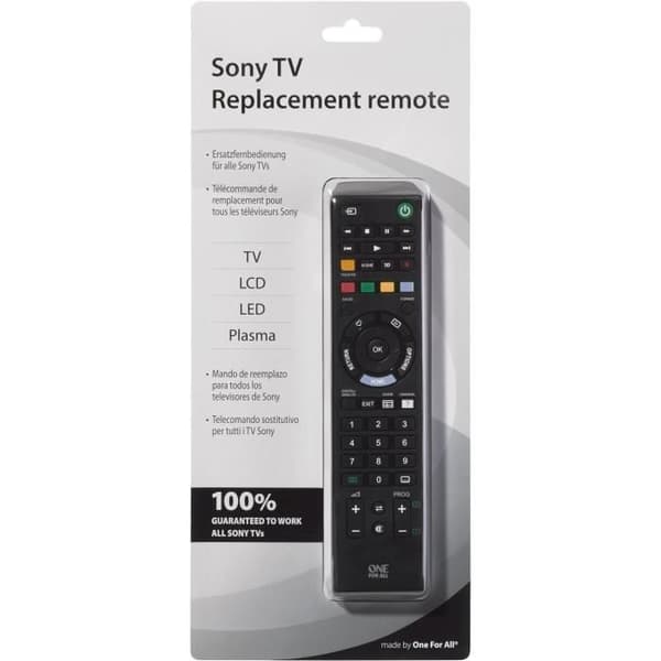 EN FÖR ALLA URC1912 Sony TV-fjärrkontroll