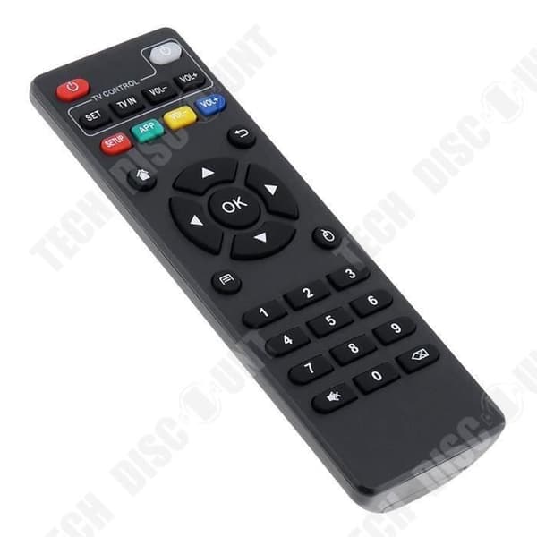 Fjärrkontroll TD® Android TV Kompatibel med serierna X96 hk1 h96 mxq t95 flera funktioner för att styra TV-box förändring