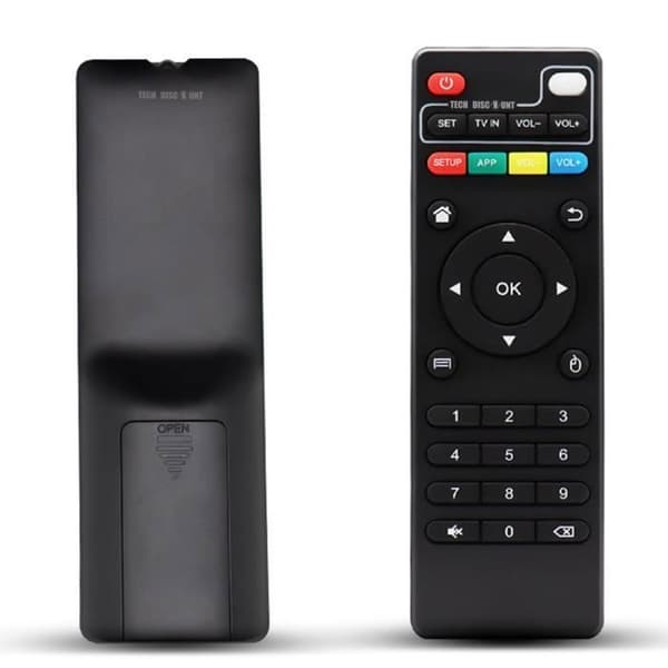 Fjärrkontroll TD® Android TV Kompatibel med serierna X96 hk1 h96 mxq t95 flera funktioner för att styra TV-box förändring