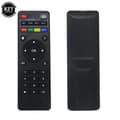 Miniatyrbild 1 av 4: Ersättnings universell IR-fjärrkontroll för Android TV Box H96 pro MAX-V88-MXQ-TX6-T95X-T95Z Plus-TX3 X96 [9D9C8F7]