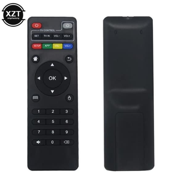 Ersättnings universell IR-fjärrkontroll för Android TV Box H96 pro MAX-V88-MXQ-TX6-T95X-T95Z Plus-TX3 X96 [9D9C8F7]
