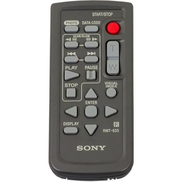 Fjärrkontroll - SONY - W125937050 - Svart - Enkel fjärrkontroll Grå