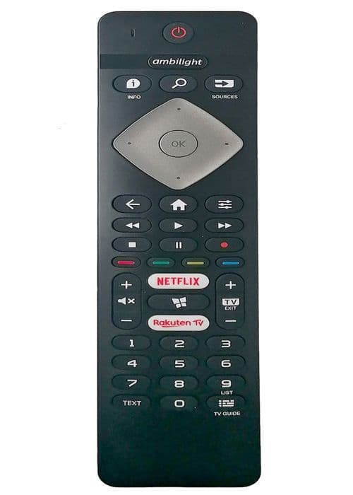 Ersättningsfjärrkontroll för Philips Ambilight LED-smart-TV 75PUS6754/12 65PUS6754/12 65PUS6704/12 55PUS6754/12