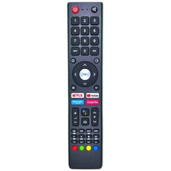Ersättningsfjärrkontroll GCBLTV02ADBBT för CHiQ/Changhong L32H7A, L40H7A, L40H7N, L42G6F