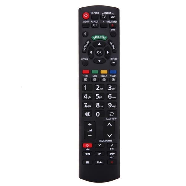 TV erstatning fjernkontroll for Panasonic N2QAYB EUR