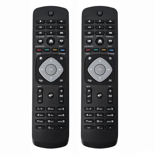 2x Universal smart TV-fjernkontroll for Philips