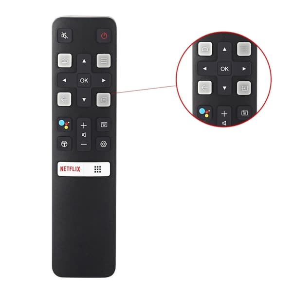 Fjärrkontroll RC802V för TCL smart tv