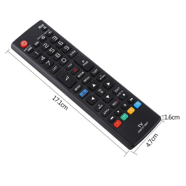 Universal fjernkontroll AKB73715601 for erstatning av LG TV